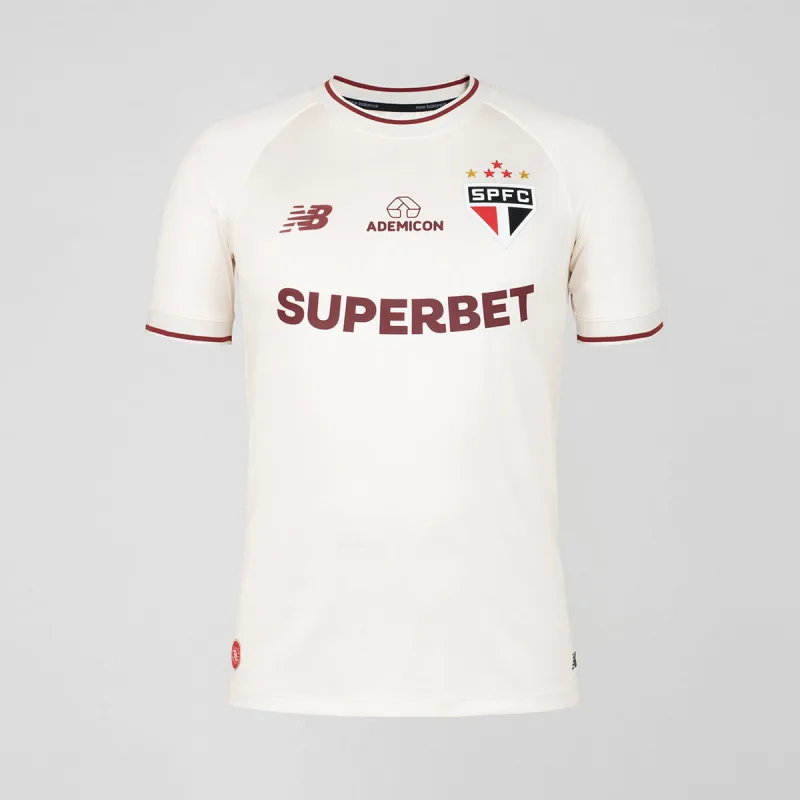 Camisa Comemorativa Spfc 2026 Masculina - New Balance - Confecção