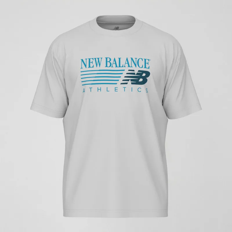 Camiseta Reimagined Graphic Masculina - New Balance - Confecção