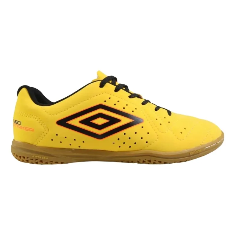 Chuteira Futsal N°38 Umbro Neo Striker II Amarelo E Laranja (MP)