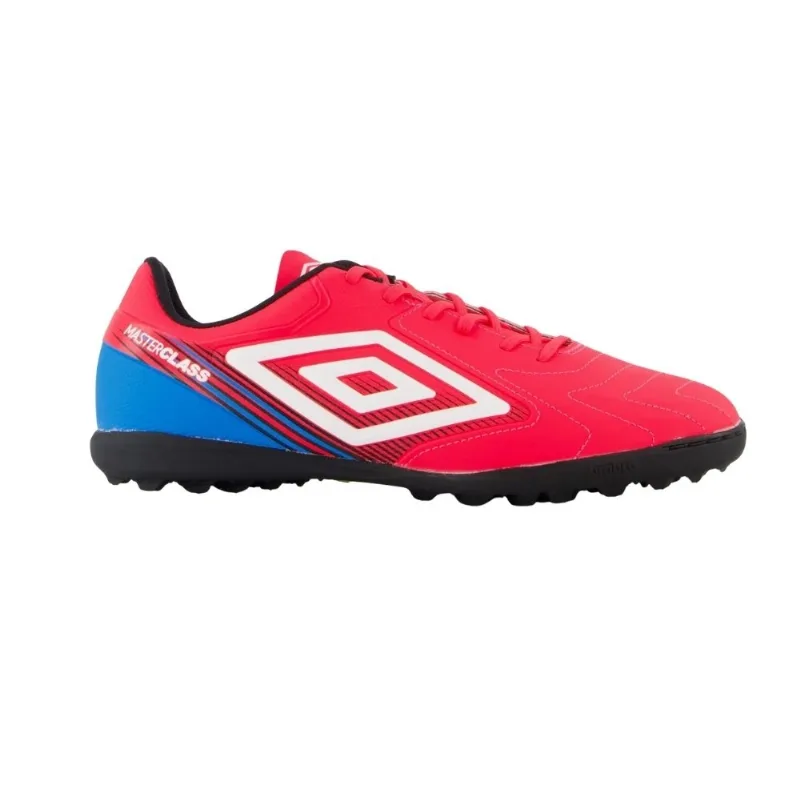 Chuteira Society N°39 Umbro Master Class Club Rosa E Azul (MP)