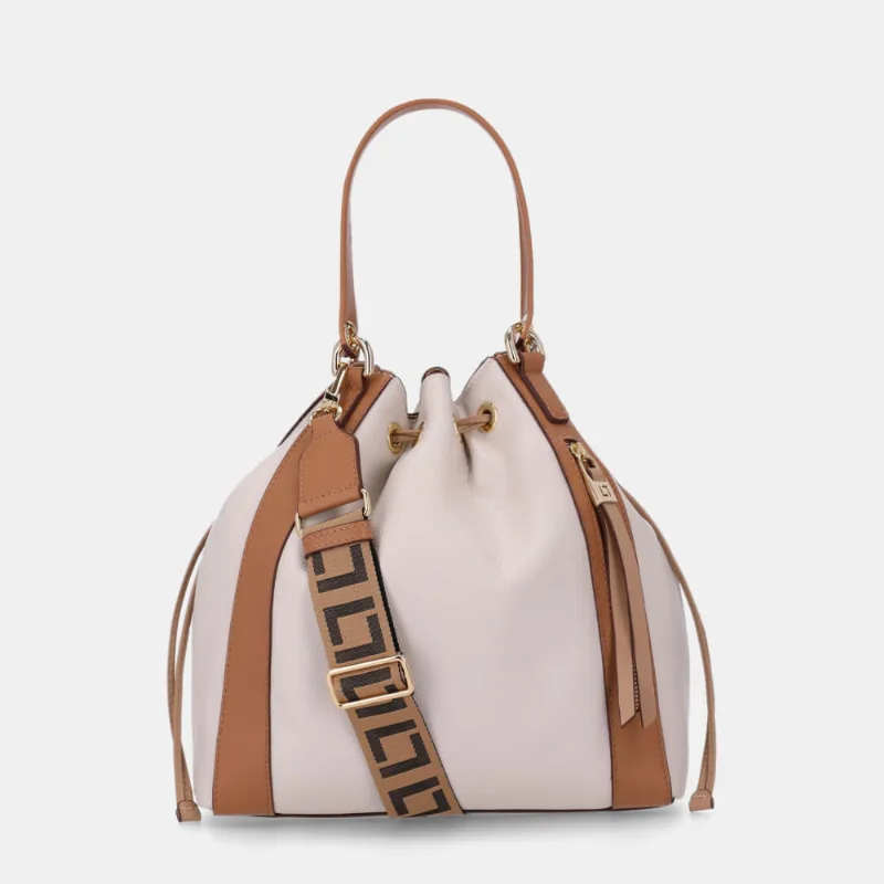 Bolsa Kiara Bucket Grande New Ridge Panna-10006643 UN