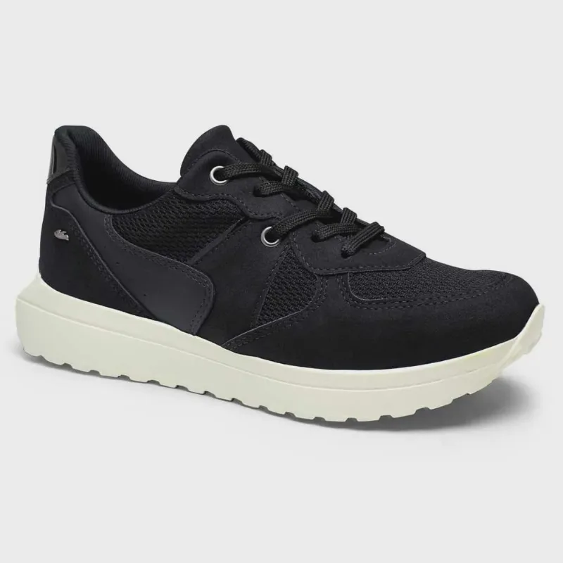 Tênis Feminino Jogging Preto Cream Dakota G7011-0016