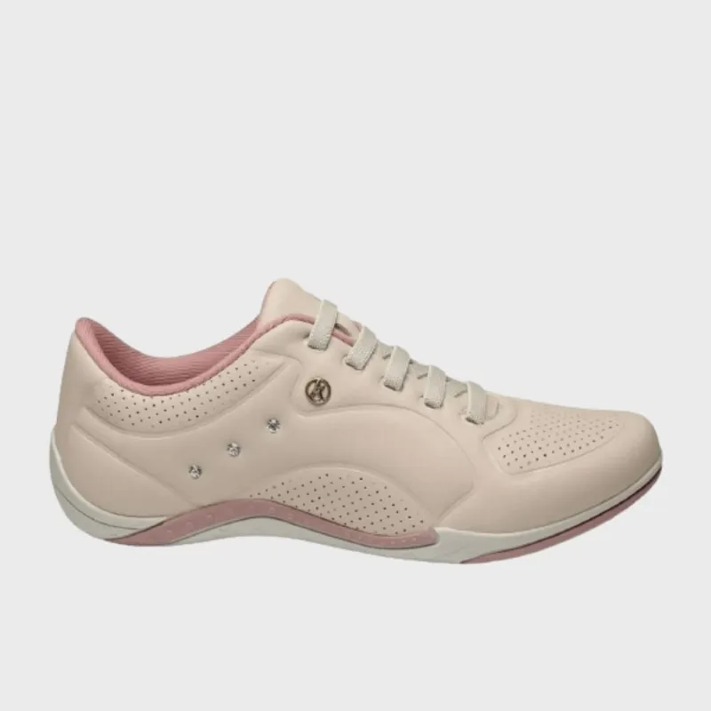 Tênis Kolosh Feminino Calce Fácil Strass Rose
