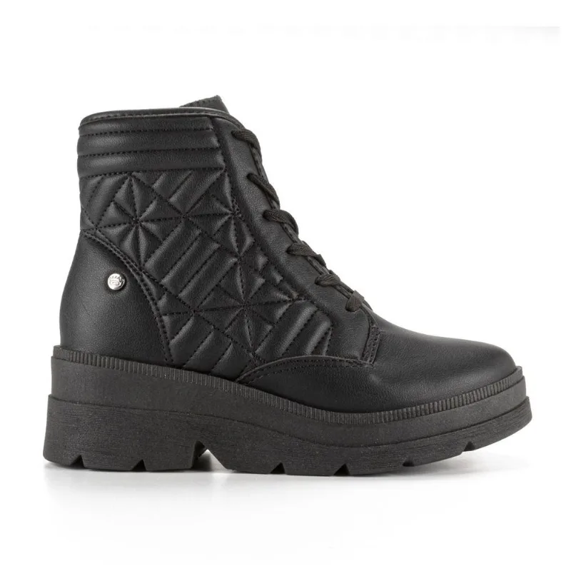 Bota Coturno Pink Cats Infantil Preta 31