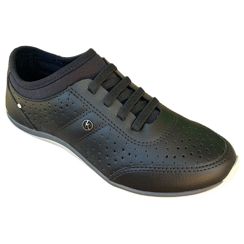 Tênis Feminino Kolosh Casual Hades Cacharel Preto C3114-0001