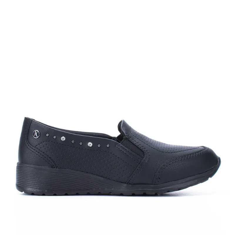 Tênis Slip On Kolosh Anabela Strass Feminino