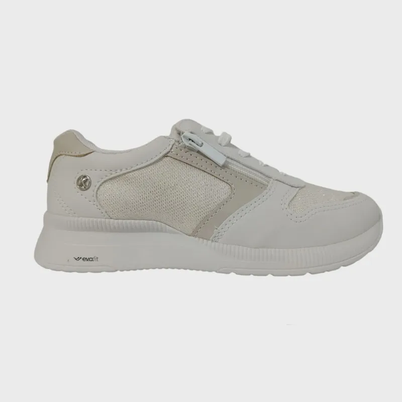 Tênis Kolosh Feminino Casual Confortável c/ Zíper Cadarço