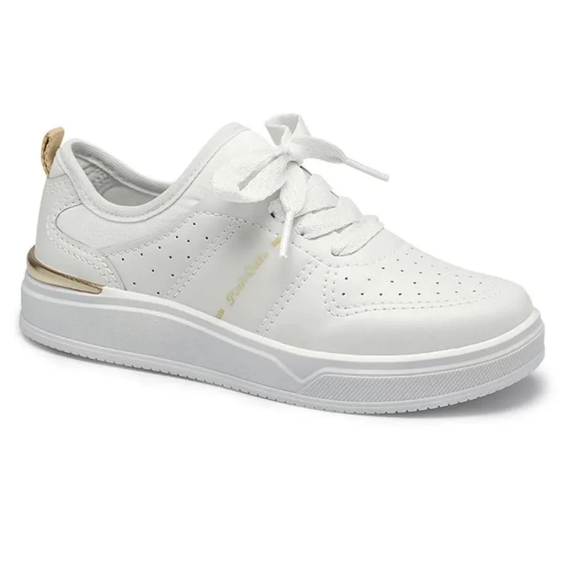 Tênis Pink Cats Torvy Conforto Estilo Branco 033