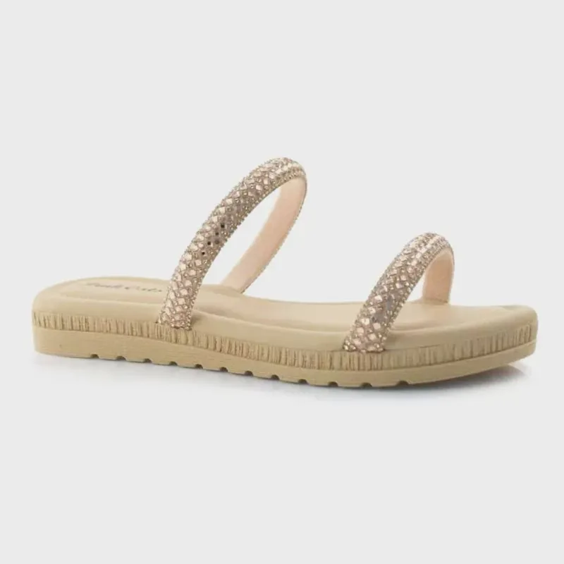 Tamanco Feminino Infantil Flat Pink Cats (Dakota)