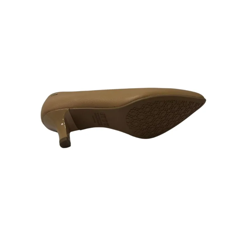 17028 Sapato feminino Scarpin G9381-0004 Couro Vincent Mousse Bege