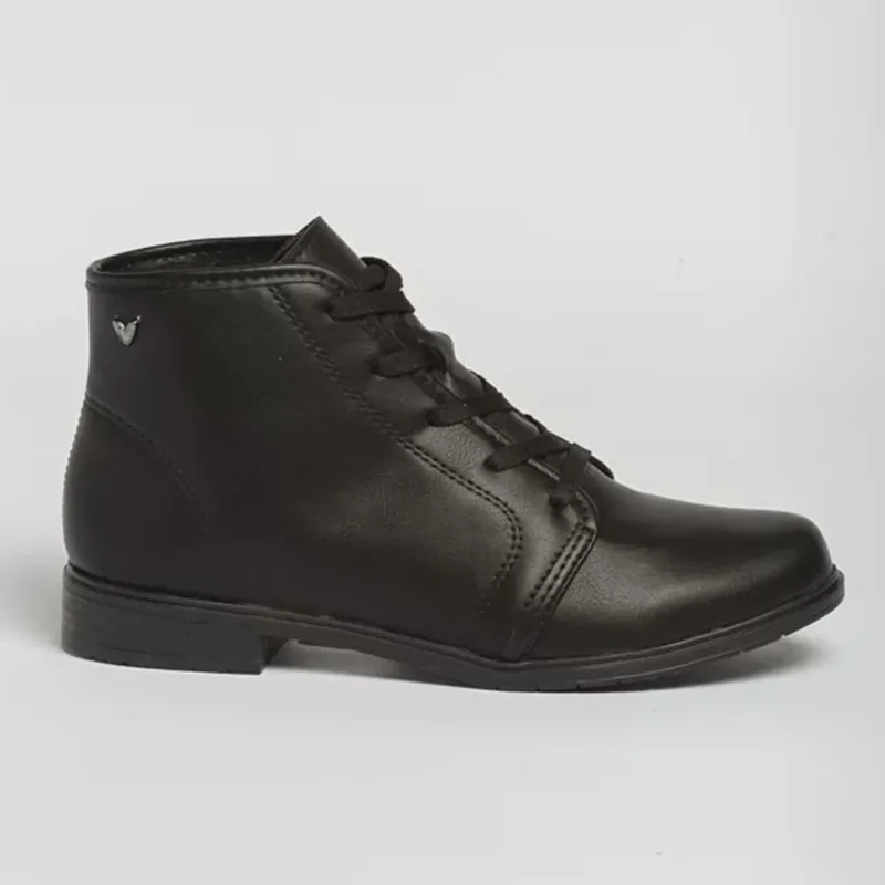 Coturno Mississipi Cano Curto Feminino Preto