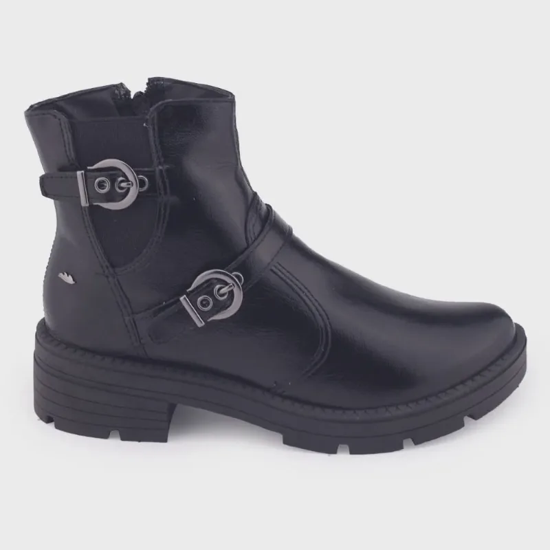 Bota Coturno Fem Dakota G9631 Cano Baixo 6cm
