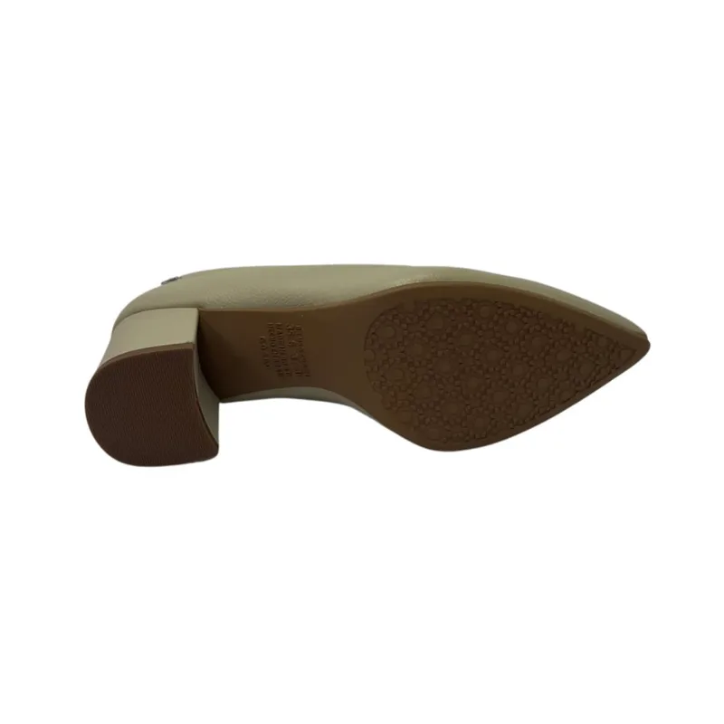 17029 Sapato Scarpin Feminino em Couro Valais Macchiato G5181-0023 Nude