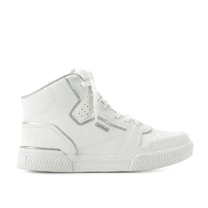 Tênis feminino kolosh de cano alto branco C3009A
