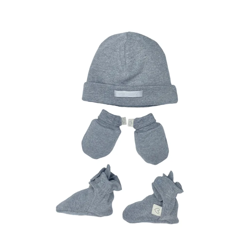 Kit Bebê a Caminho Mescla Cinza D´Bella for Baby