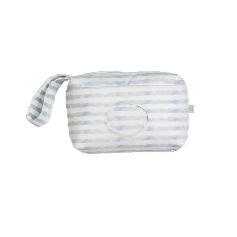 Necessarie com porta lenço umededico Estampado Listrado D´Bella for Baby