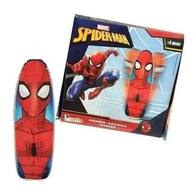 João Teimoso Inflável Bobo Vingadores Marvel Homem Aranha Co