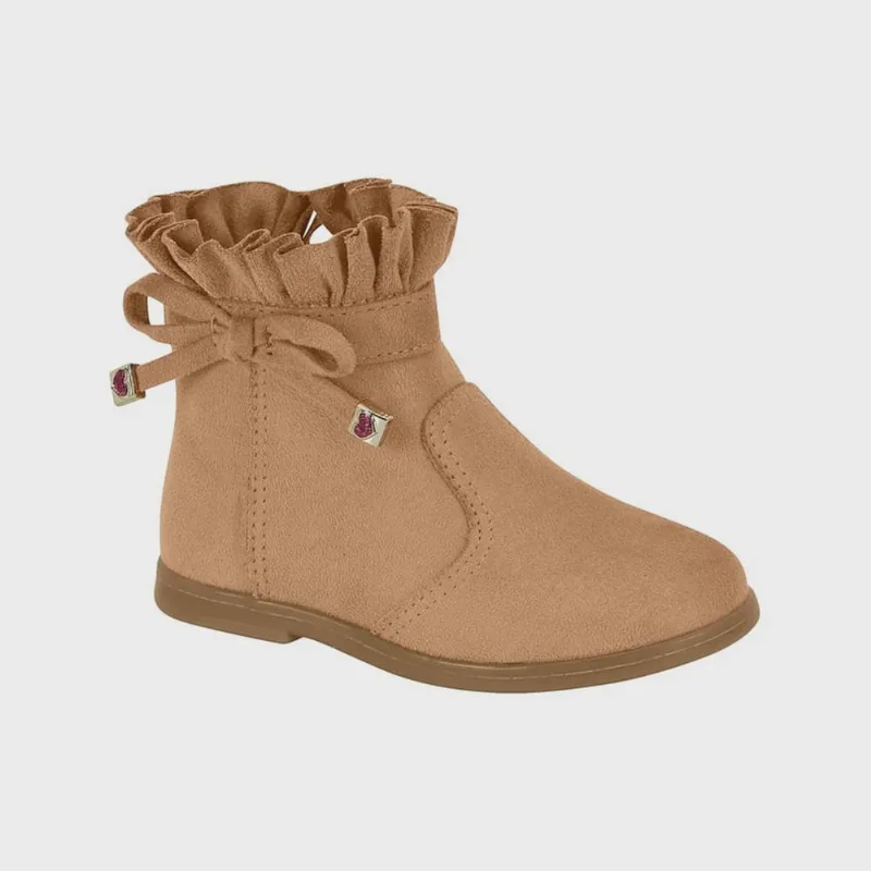 Bota Infantil Bebe Molekinha 2706.315 Camurça