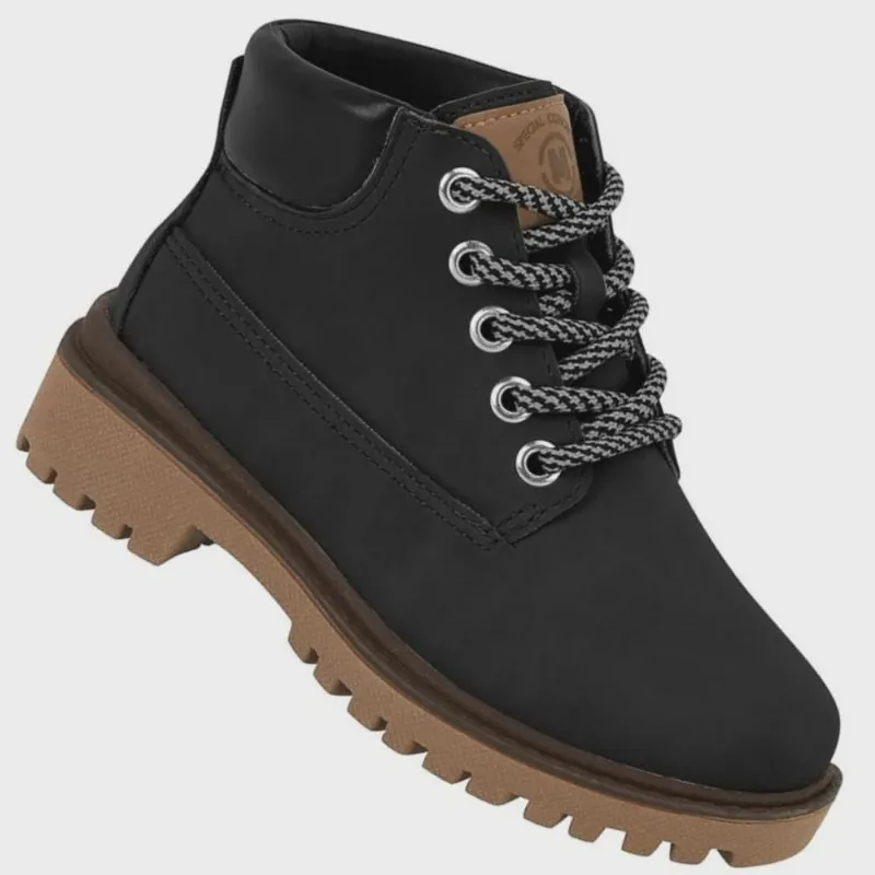 Bota Coturno Infantil Molekinho 2144.214 Masculino