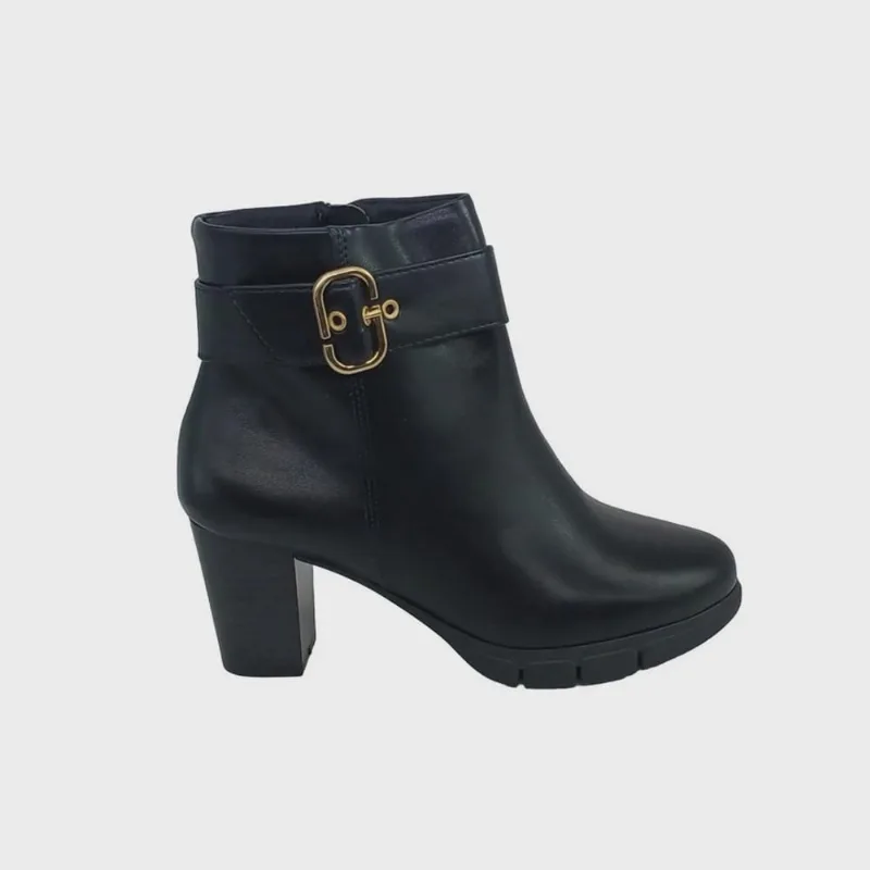 Bota Feminina Cano Curto Salto Grosso Médio Modare 7080202