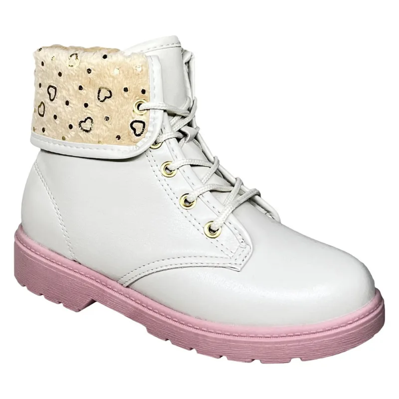 Bota Coturno Infantil Molekinha Pelinhos
