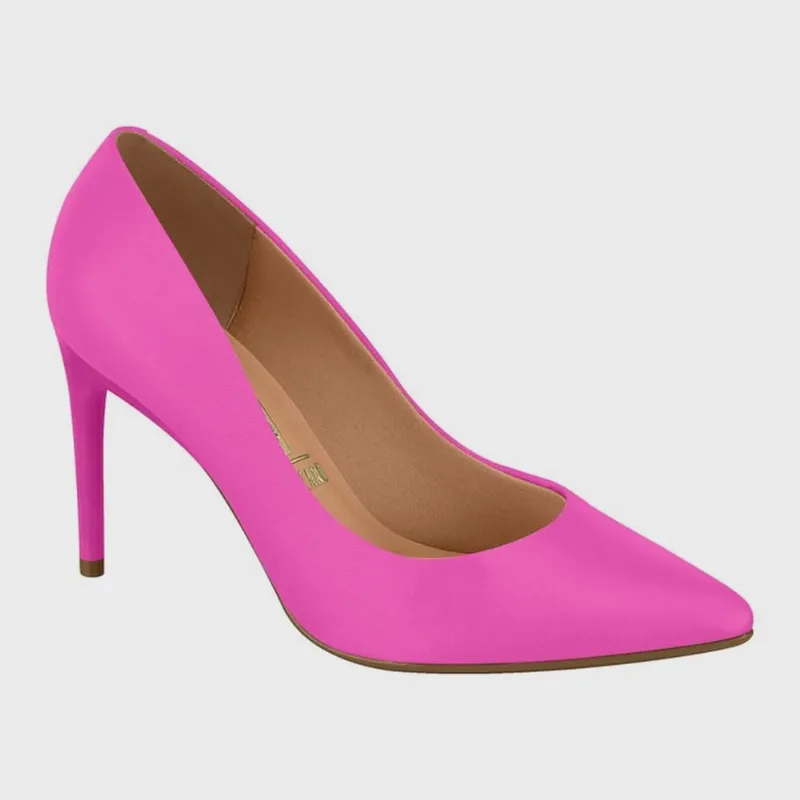 Scarpin Feminino Vizzano Salto Alto Elegante 1344.100 Pink