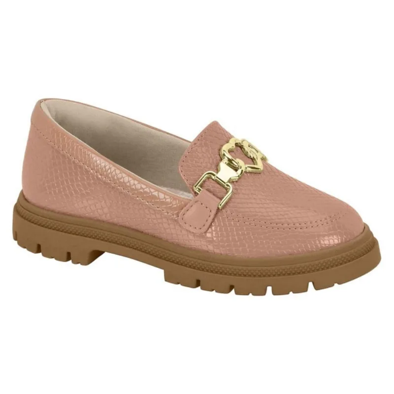 Mocassim Infantil Menina Solado Tratorado Molekinha 2566.102