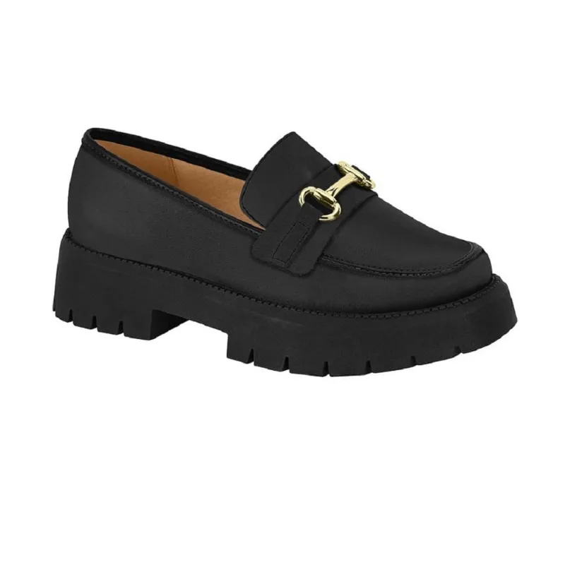 Sapato Vizzano Pelica Conforto Casual Preto 037