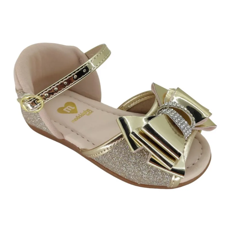 Sandália Molekinha Gliter 2114269 - Infantil