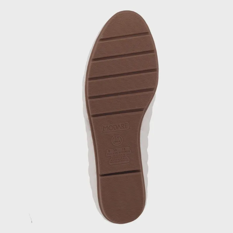 Sapatilha Casual fem Modare 7385.102 napa sense matelassê