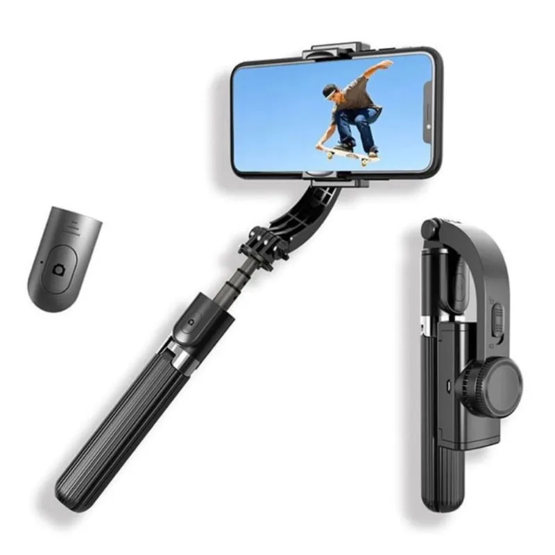 Estabilizador Gimbal para SmartPhones Soleste L08 Pan-Tilt e Tripé