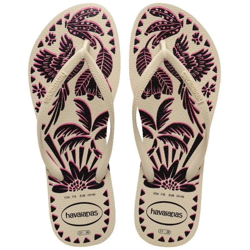 Havaianas Slim Tucano Bege Palha