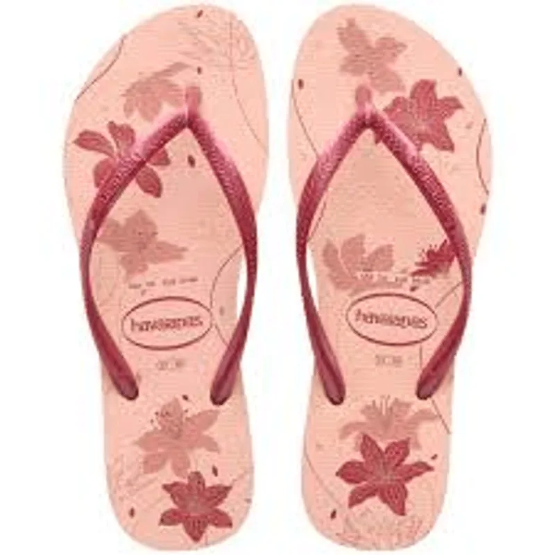 SAND HAVAIANAS SLIM ORGANIC 1PR -ROSA/ROSE GOLD 41/42