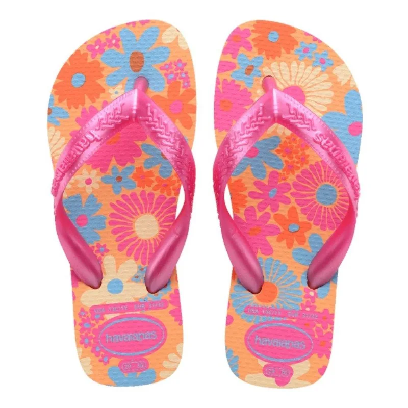 Havaianas Kids Flores Pessego