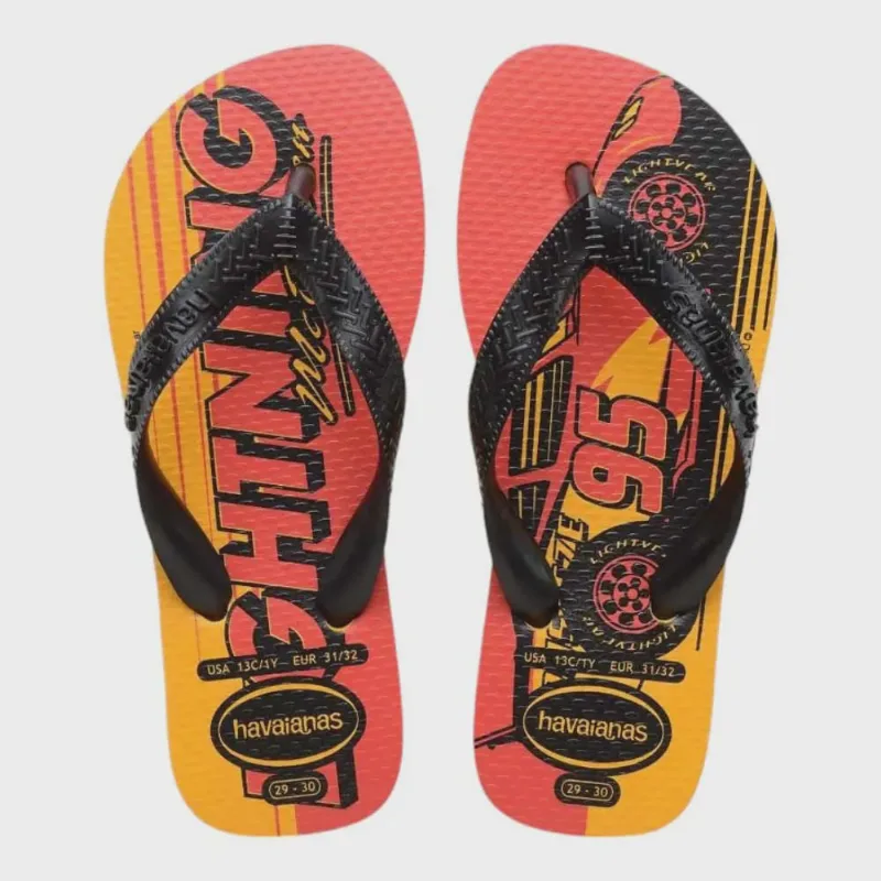Chinelo Infantil Havaianas ref: kids cars
