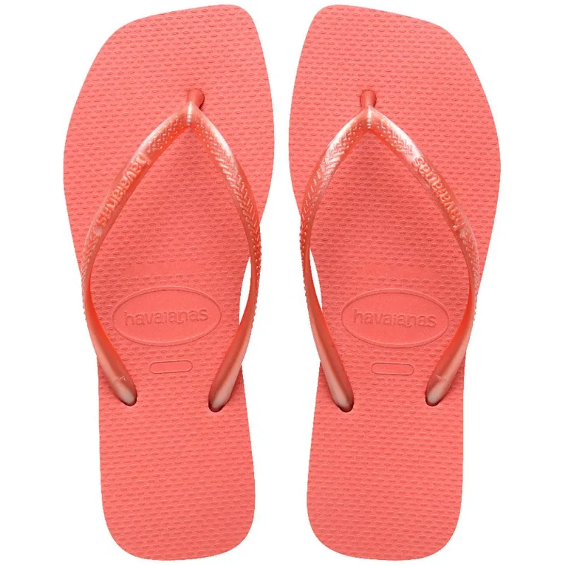 Chinelo Havaianas Slim Square Argila