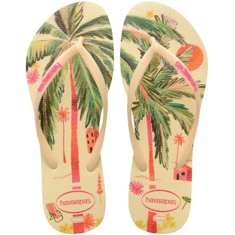 Havaianas Slim Summer Bliss Creme 35/36 - Havaianas