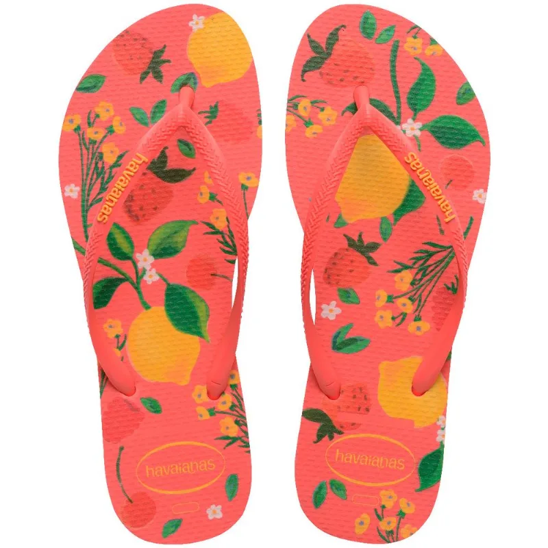 Havaianas Slim Summer Bliss Coral 35/36