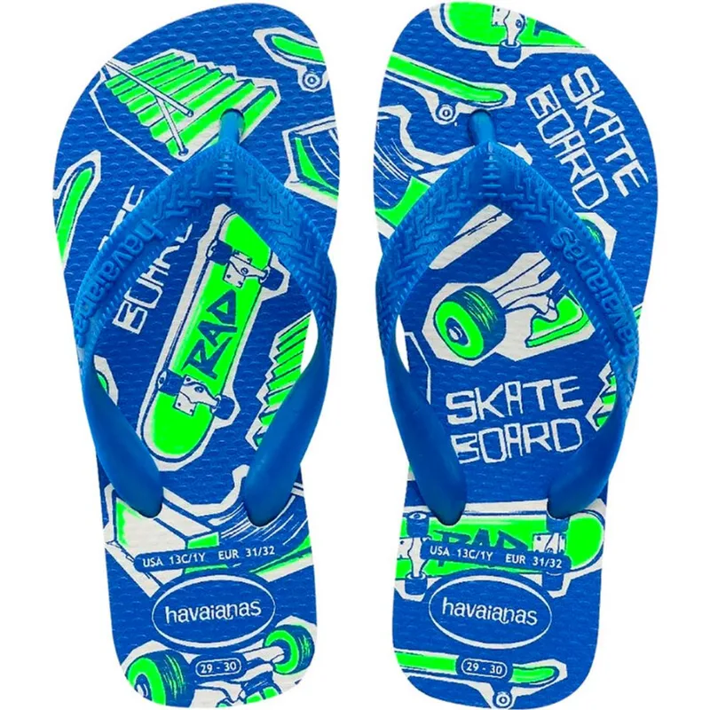 Sandália Havaianas Kids Athlet Azul 27/28 par - Havaianas