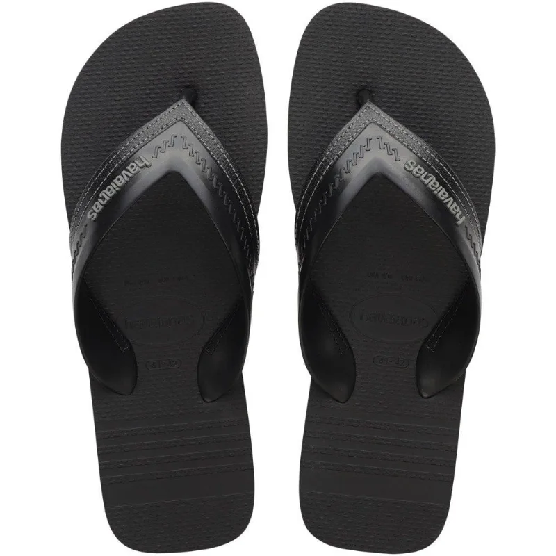 HAVAIANAS HYBRID BE PRETO//PRETO 45/6