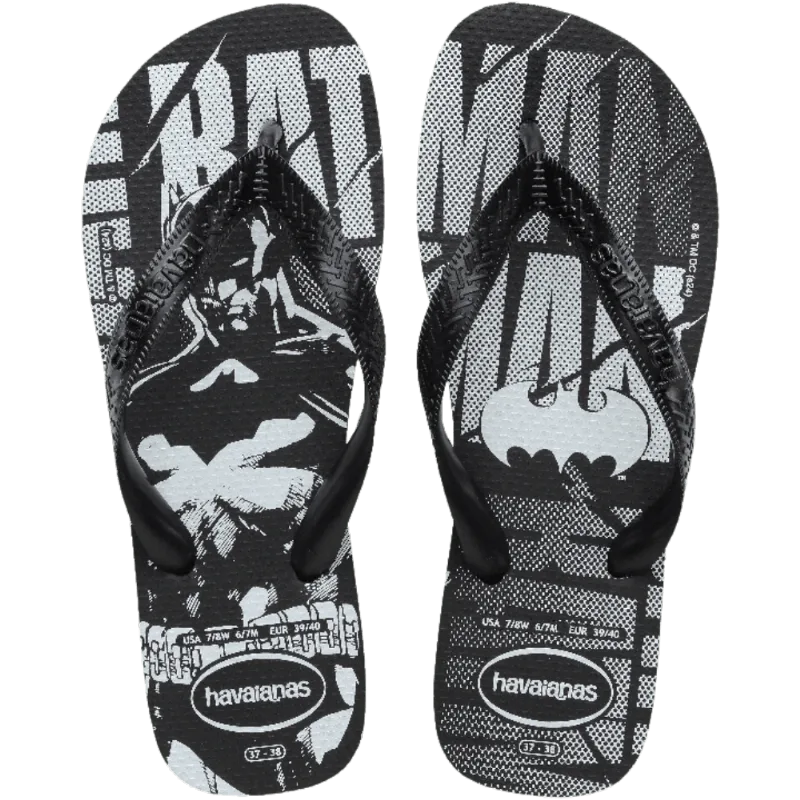 Sandália Havaianas Batman 37 38