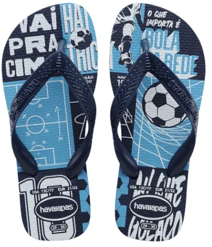 SAND HAVAIANA KIDS ATHLETIC BRANCO/AZUL 29/0 1X1 - Havaianas - Calçados