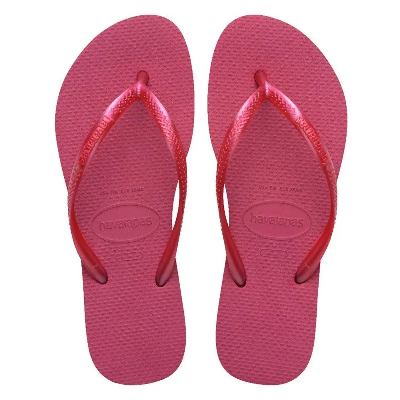 Havaianas Slim Rosa Gum/Rosa Metálico - Havaianas