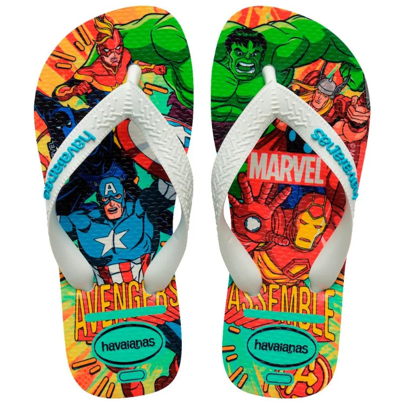 Chinelo Havaianas Kids Top Marvel Ii Avengers