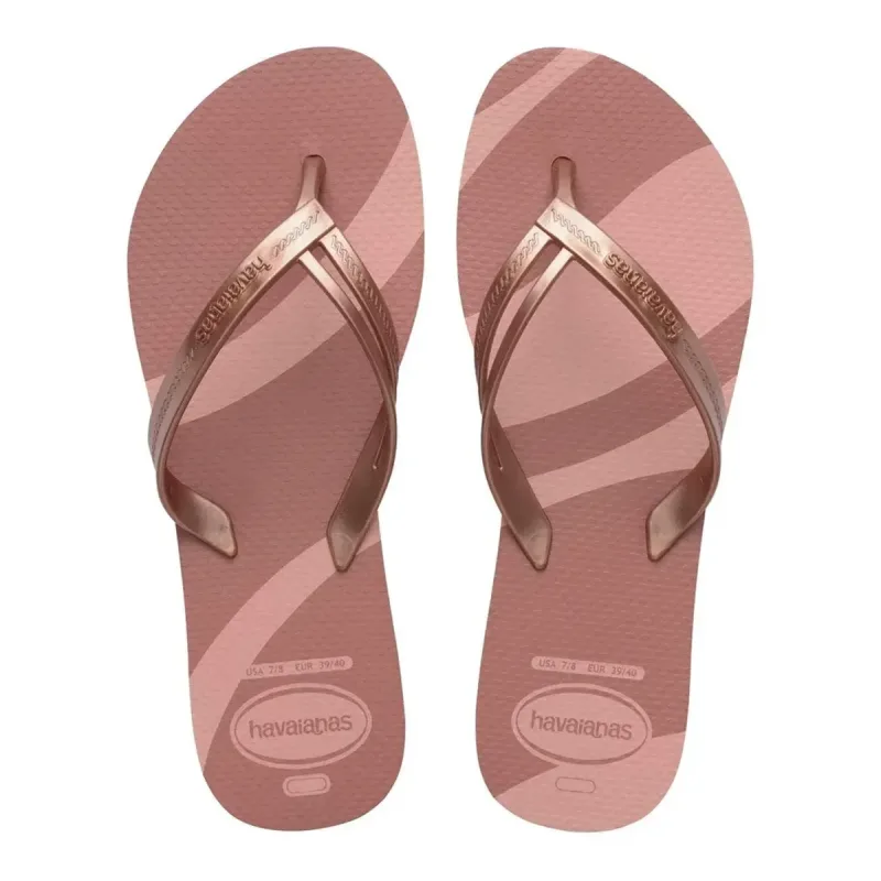 SAND HAV FEM ELEGANCE PRINT BLOSSOM 35/6 UN/0001/UN - Havaianas