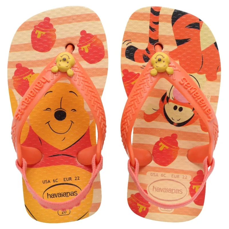 Samdália Infantil Havaianas Baby Disney Butcream 21