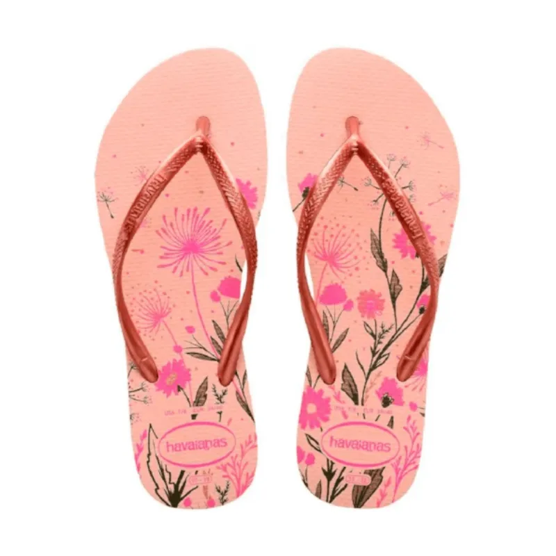 Chinelo Havaianas Slim Organic Rosa Ballet 41/42 - Havaianas