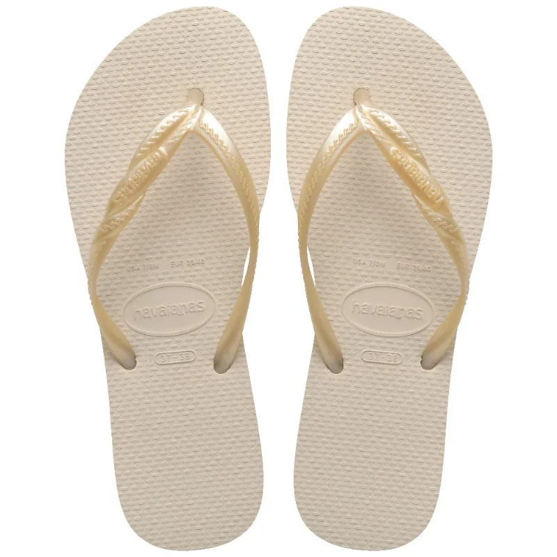 Sandália Adulto Havaianas Fantasias Bege Palha 39-40
