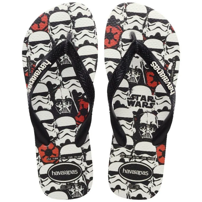 Havaianas Star Wars Branco/preto 47-48