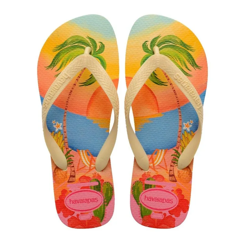 Havaianas Top Ocean Mood Buttercream/amarelo 33/4